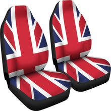 Load image into Gallery viewer, Union Jack Car Seat Covers Set of 2