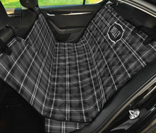 Load image into Gallery viewer, Bailey Pet Seat Cover Gray Plaid