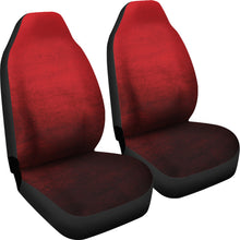 Load image into Gallery viewer, Red Ombre Car Seat Covers Watercolor