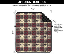 Load image into Gallery viewer, Fall Color Bear Plaid Sofa