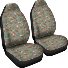 Load image into Gallery viewer, Sage With Mushroom Pattern Car Seat Covers Set