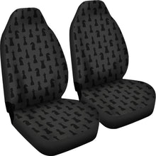 Load image into Gallery viewer, Gray and Black Chess Piece Pattern Car Seat Covers