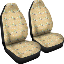 Load image into Gallery viewer, Tuscan Olives on Tan Stone Colored Background Car Seat Covers