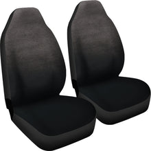 Load image into Gallery viewer, Charcoal Gray Ombre Watercolor Car Seat Covers