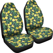 Load image into Gallery viewer, Lemon Lime Citrus Pattern Car Seat Covers Set
