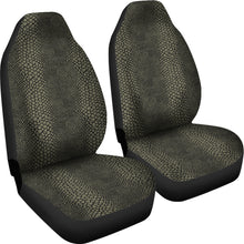 Load image into Gallery viewer, Olive and Black Snake, Reptile, Car Seat Covers, Skin, Scales