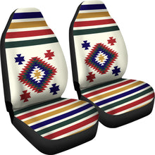 Load image into Gallery viewer, Custom Tribal Car Seat Covers Red, Green, Blue