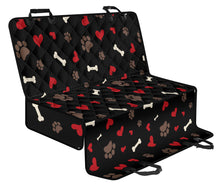 Load image into Gallery viewer, Dog Love Pattern Pet Seat Cover Protector For Back Bench Seat