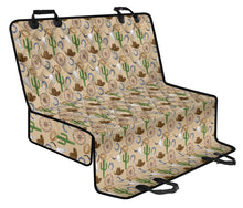 Load image into Gallery viewer, Western Pattern Dog Hammock Back Seat Cover For Pets With Sand