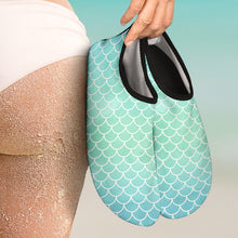 Load image into Gallery viewer, Mermaid Watercolor Water Shoes