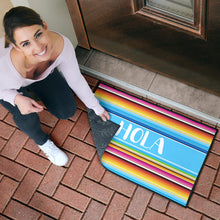 Load image into Gallery viewer, Hola serape style design doormat