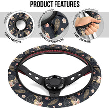 Load image into Gallery viewer, Boho Symbols Steering Wheel cover