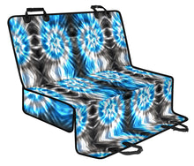 Load image into Gallery viewer, Blue Tie Dye Pet Car Back Seat Cover