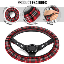 Load image into Gallery viewer, Plaid Steering wheel Covers
