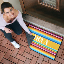 Load image into Gallery viewer, Hola serape style design doormat