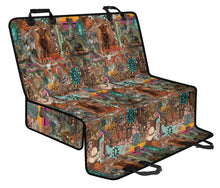 Load image into Gallery viewer, Large Funky Western Pattern Pet Hammock Back Seat Cover For Pets
