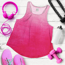 Load image into Gallery viewer, Pink Ombre Racer Back Tank