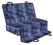 Load image into Gallery viewer, Blue Shibori Style Tie Dye Dog Hammock Back Seat Cover For Pets