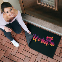 Load image into Gallery viewer, Aloha Colorful Sunset Doormat