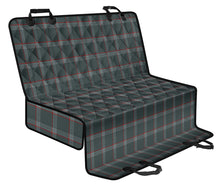 Load image into Gallery viewer, Gray, Red and White Plaid Back Seat Cover For Pets