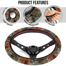 Load image into Gallery viewer, Western Pattern Steering Wheel Funky