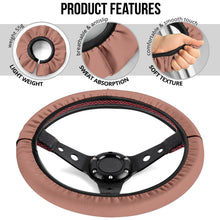 Load image into Gallery viewer, Rose Gold Steering Wheel Cover