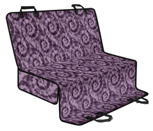 Load image into Gallery viewer, Purple Tie Dye Back Seat Cover Seat Protector For Pets