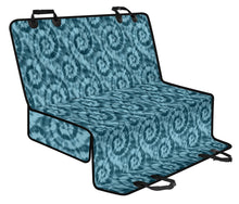 Load image into Gallery viewer, Teal Tie Dye Pet Back Seat Cover