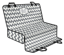 Load image into Gallery viewer, Allie Custom Pet Hammock Gray Chevron