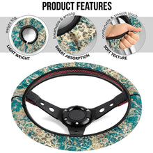 Load image into Gallery viewer, Leopard cheetah western print steering wheel