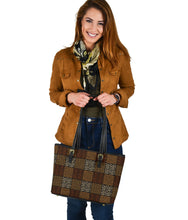 Load image into Gallery viewer, Patchwork Animal Print Pattern Vegan Leather Tote Bag