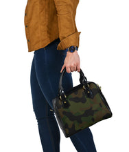 Load image into Gallery viewer, Camo Purse Handbag Green, Brown and Black Camouflage
