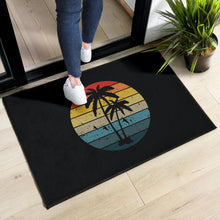 Load image into Gallery viewer, Palm Trees Retro Sunset Doormats