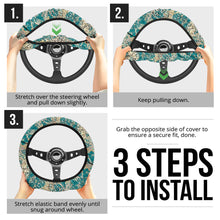 Load image into Gallery viewer, Leopard cheetah western print steering wheel