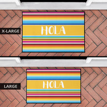 Load image into Gallery viewer, Hola serape style design doormat