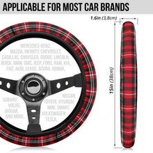 Load image into Gallery viewer, Plaid Steering wheel Covers