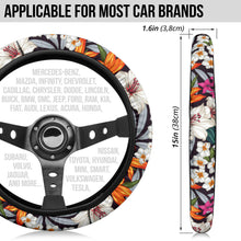 Load image into Gallery viewer, Tropical Flower Steering Wheel COver