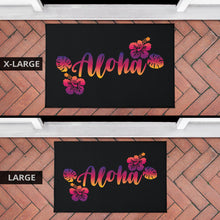 Load image into Gallery viewer, Aloha Colorful Sunset Doormat