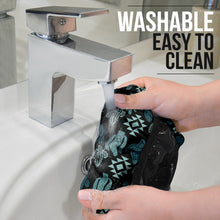 Load image into Gallery viewer, Turquoise Tribal Cactus Steering Wheel Cover