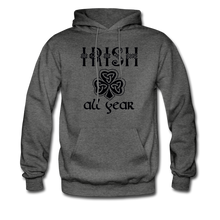 Load image into Gallery viewer, Irish All Year Unisex Hoodie - charcoal gray