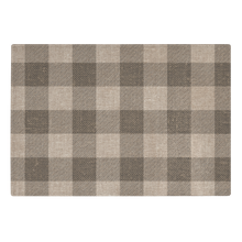 Load image into Gallery viewer, Burlap Style Buffalo Plaid Tempered Glass Cutting Board Farmhouse Kitchen Decor