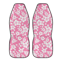 Load image into Gallery viewer, Pink Hibiscus Car Seat Covers (2 Pcs) POP
