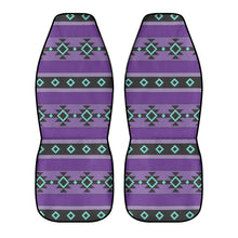 Load image into Gallery viewer, Purple Aztec Car Seat Covers POP
