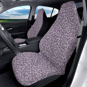 Purple Leopard Car Seat Covers (2 Pcs)
