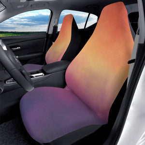 Orange and Purple Ombre Car Seat Covers (2 Pcs)