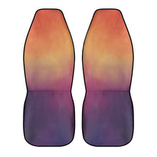 Load image into Gallery viewer, Orange and Purple Ombre Car Seat Covers (2 Pcs)
