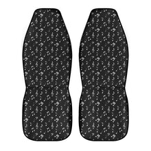 Load image into Gallery viewer, Music Notes Car Seat Covers (2 Pcs)
