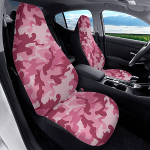 Magenta Camo Car Seat Covers (2 Pcs)