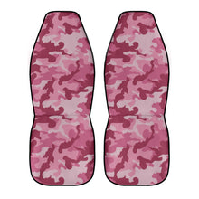 Load image into Gallery viewer, Magenta Camo Car Seat Covers (2 Pcs)
