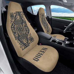 King and Queen Car Seat Covers (2 Pcs)
